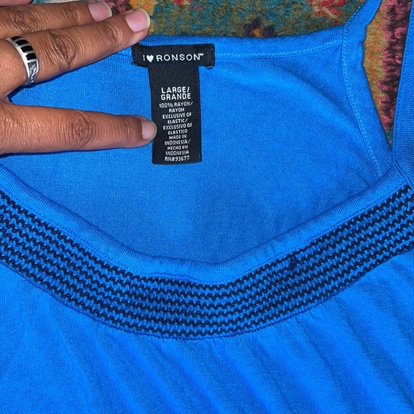 I Heart ❤️ Ronson Tunic Tank Large - Picture 3 of 5